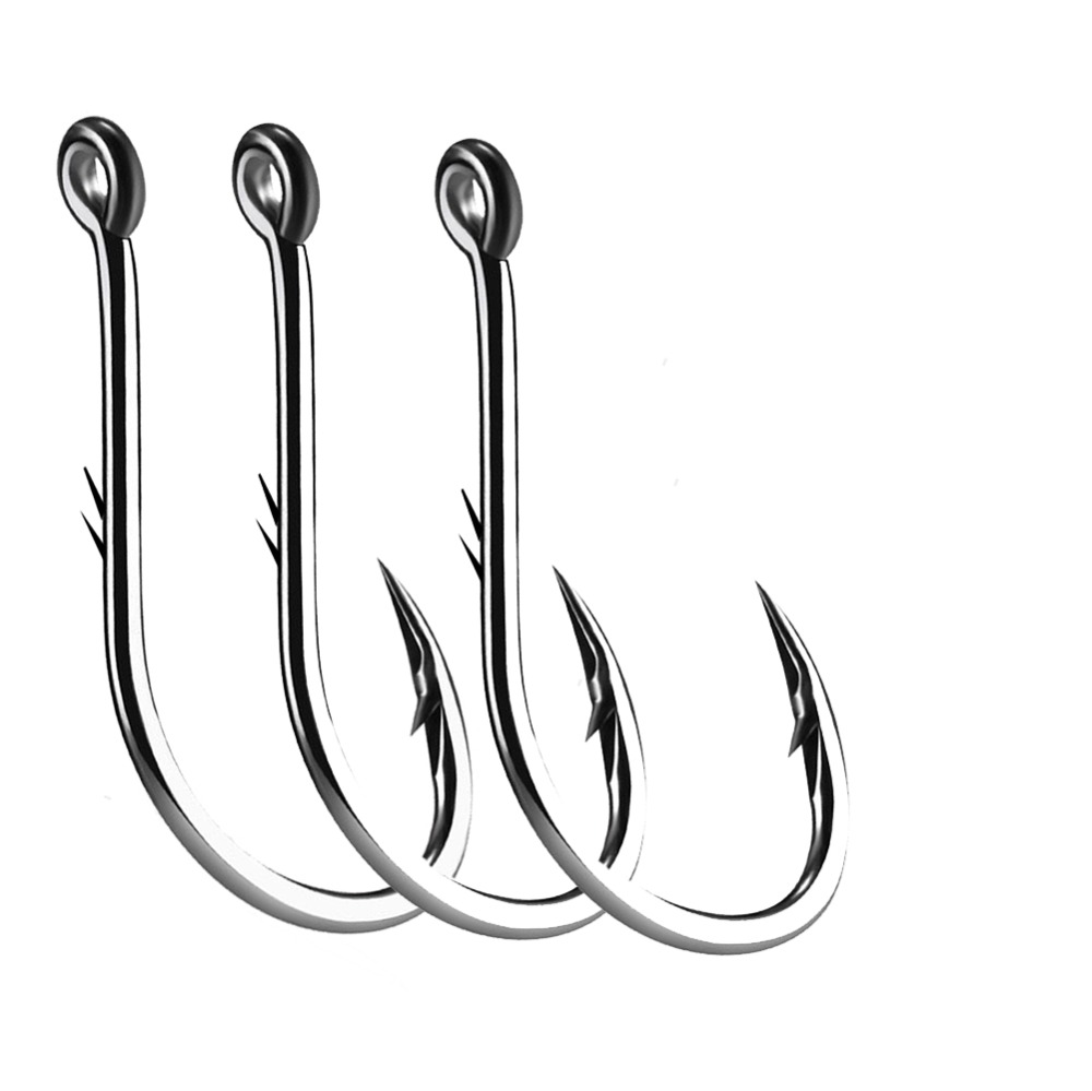 50pcs Iseama Circle Carp Eyed  - Fishing Hook Assortment 评论和价格