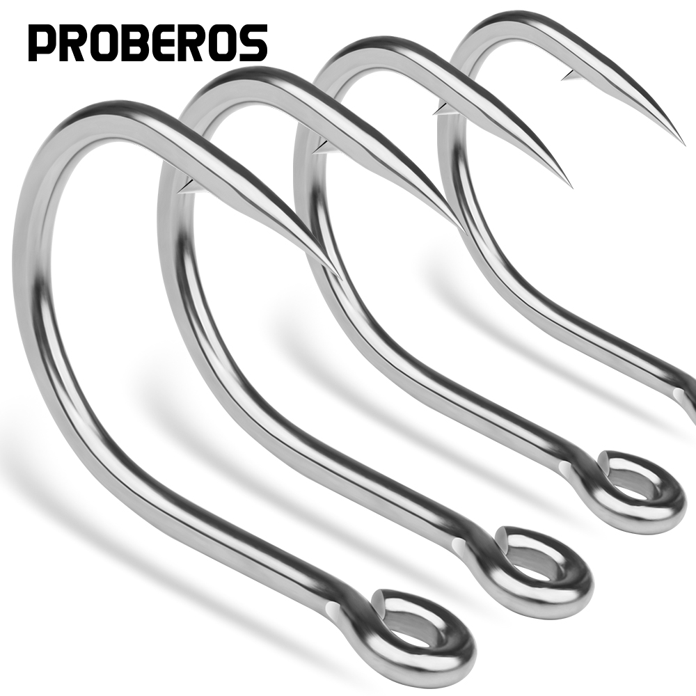 PROBEROS 10pcs/lot Fishing Hoo - Fishing Hook Assortment 评论和价格